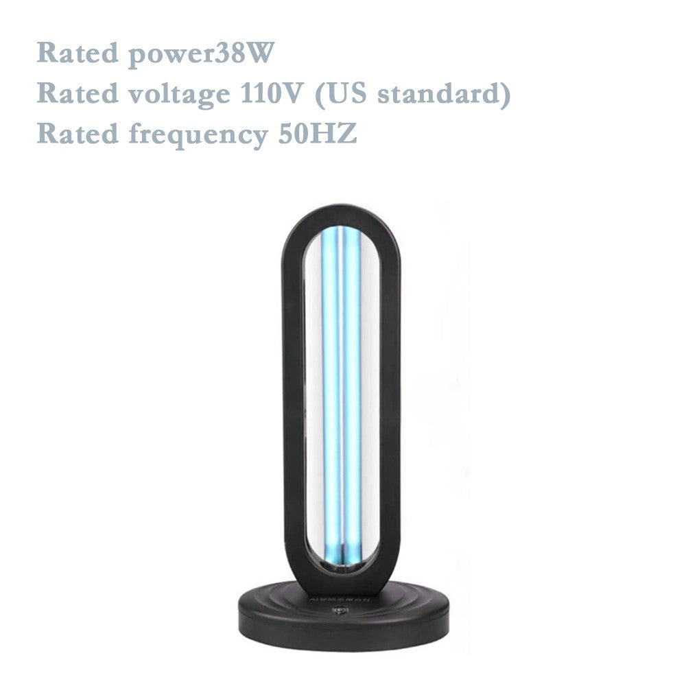 38W Ultraviolet Germicidal Light Disinfection Lamp for Bedroom & Household