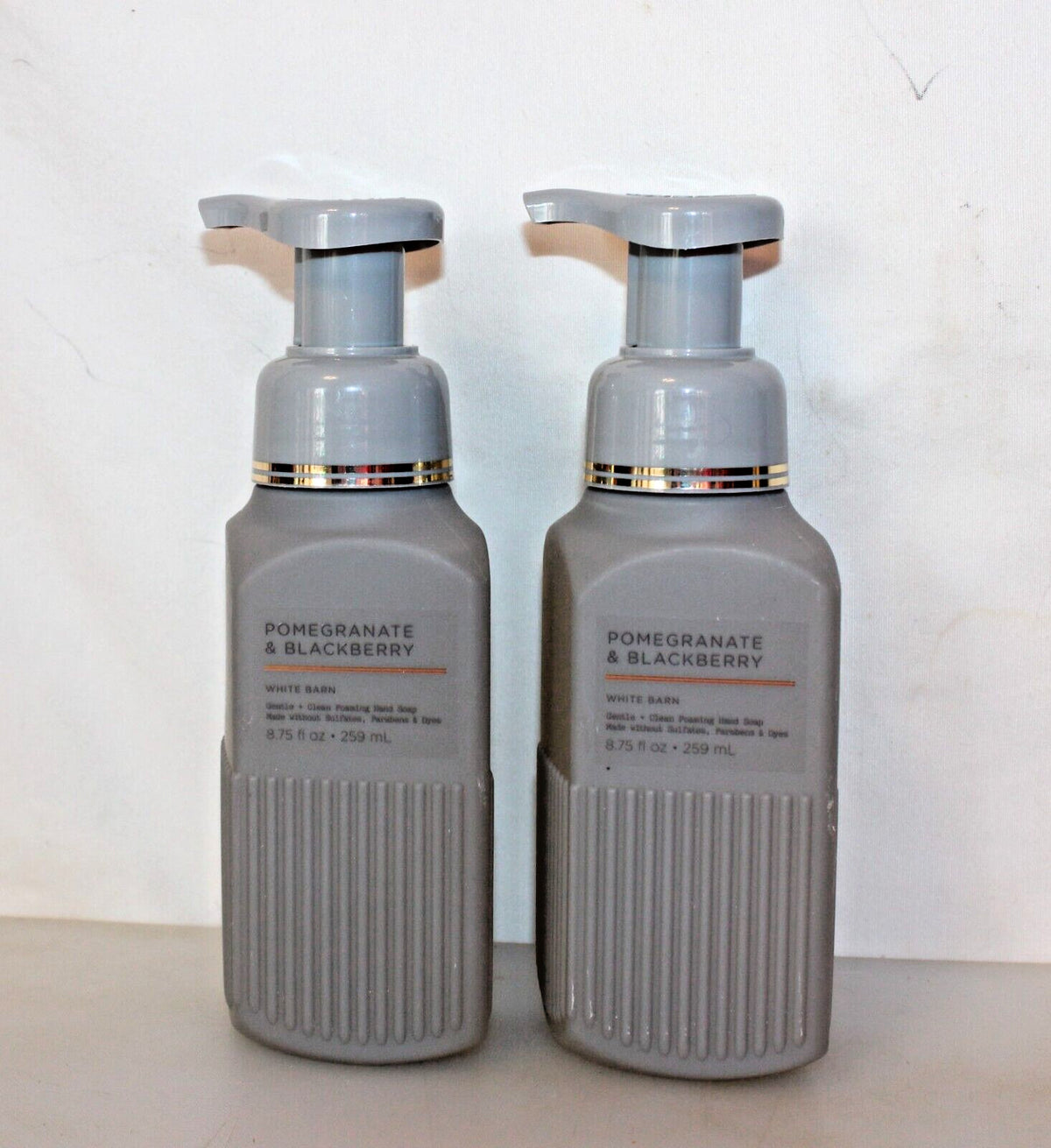 Foaming Hand Soap Set - Pomegranate & Blackberry Scent, 2 Bottles