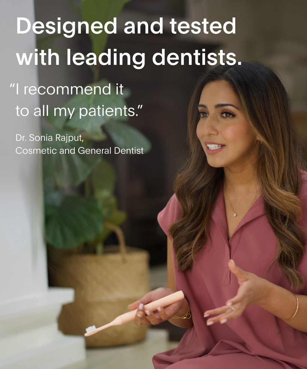 Recyclable Plant-Based Electric Toothbrush Heads with Tongue Scraper - 3 Pack