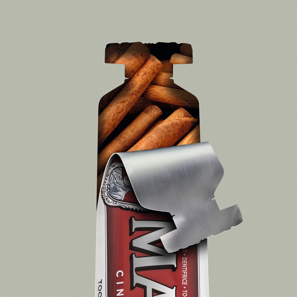 Marvis Cinnamon Mint Toothpaste 3.8 oz Spicy Sweet Flavor Made in Italy