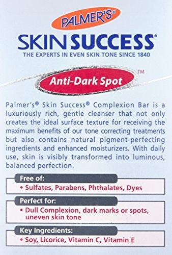 Pack of 4 Palmers Skin Success Eventone Complexion Bar Soap 3.5Oz for Even Skin Tone