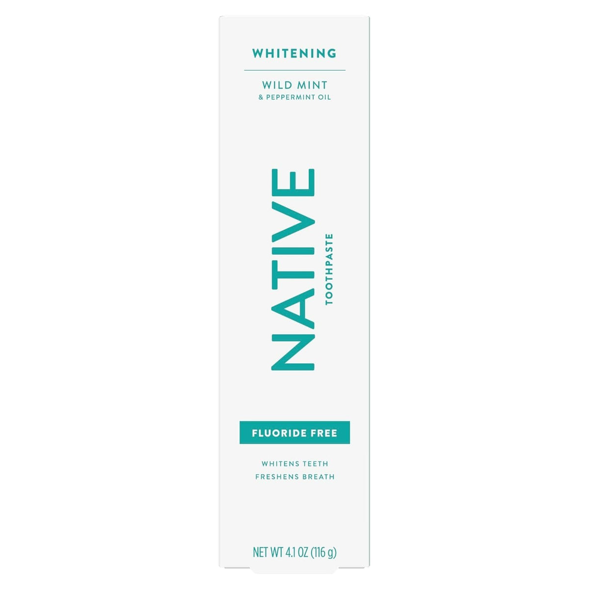 Fluoride-Free Whitening Toothpaste for Adults & Kids 2+ - Wild Mint 3-Pack