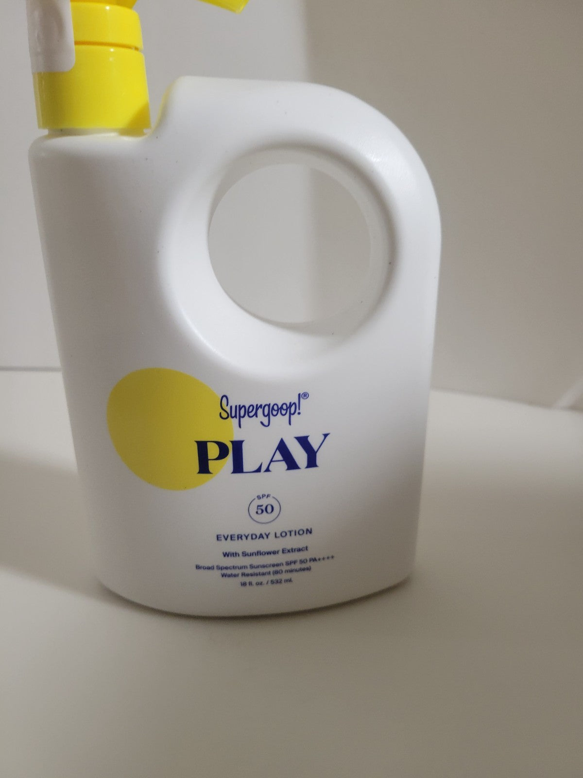 SPF 50 Sunscreen Lotion with Sunflower Extract - 18 oz Daily Sun Protection