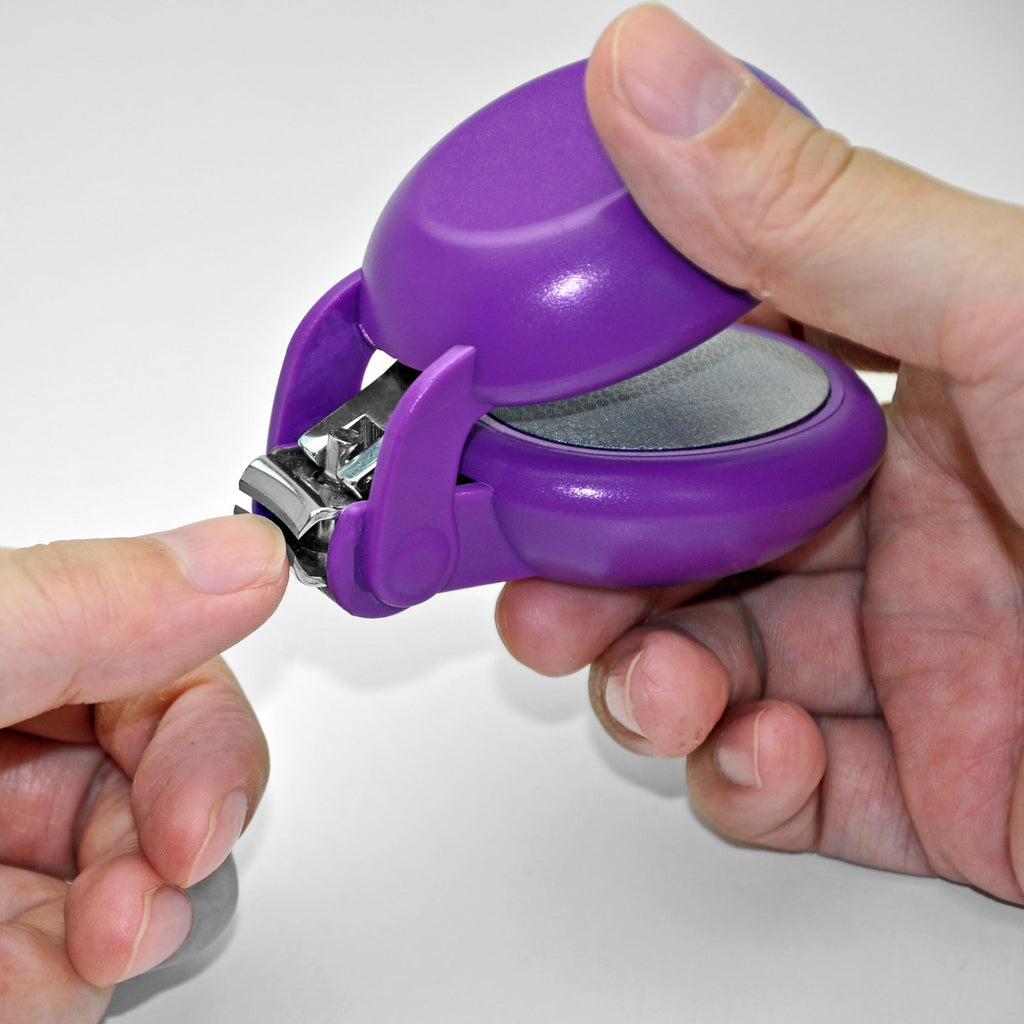 Ergonomic Nail Clippers for Arthritic Hands, Seniors & Kids - Japanese Steel