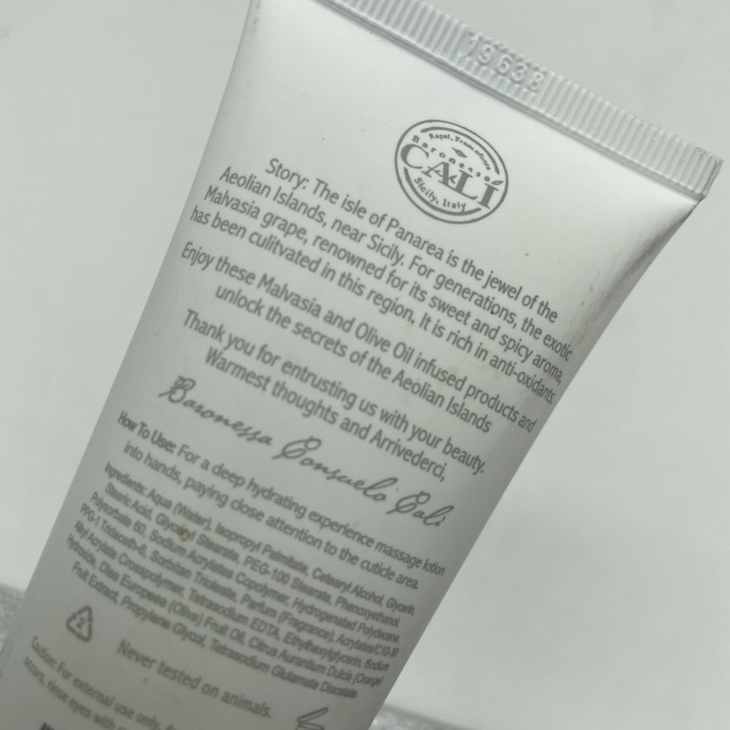 Grapeseed Infused Hand and Cuticle Cream 75ml - Moisturizing & Nourishing