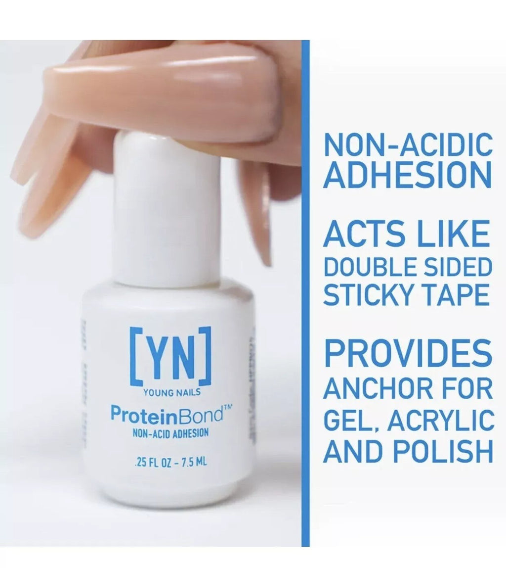 Non-Acidic Nail Primer - Protein Bond for Gel, Acrylic & Polish 0.5 oz