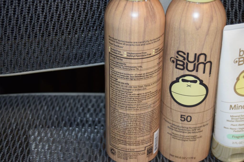 Sun Bum Original Sunscreen Spray 50 SPF, 6 oz & Lotion - Lot of 3
