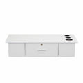 Wall-Mount Styling Station for Hair Salon Barber Spa Storage Cabinet
