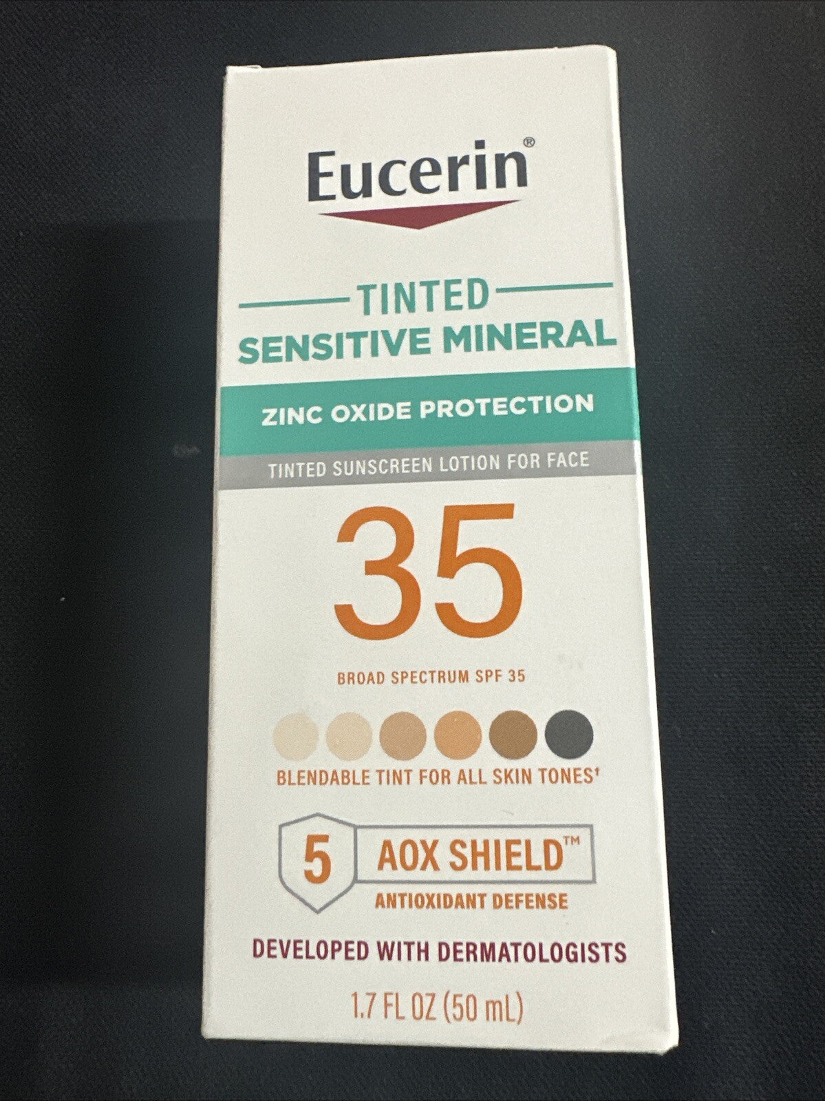 Mineral Face Sunscreen SPF 35 Tinted Face Moisturizer 1.7 oz