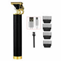 Men's Cordless Hair Clippers & Beard Trimmer with T-Blade, Powerful Motor