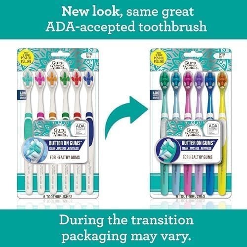 Sensitive Gums Toothbrush with Extra Soft Bristles - ADA Accepted