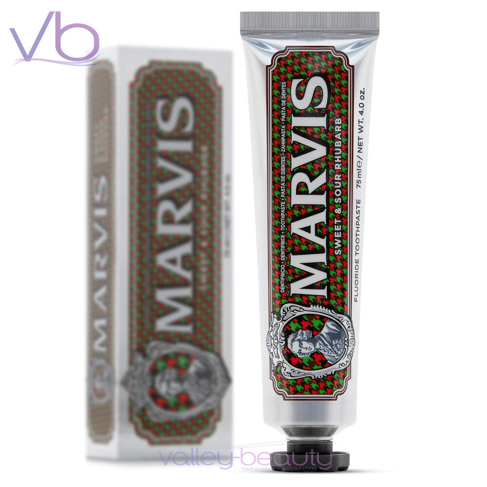Limited Edition Sweet & Sour Rhubarb Toothpaste with Mint - 75ml