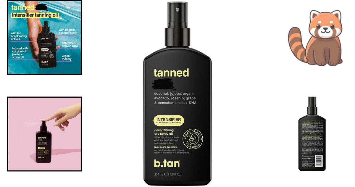 Fast-Acting Tanning Oil Spray - Ultra Dark Tan in Less Time, 8 Fl Oz