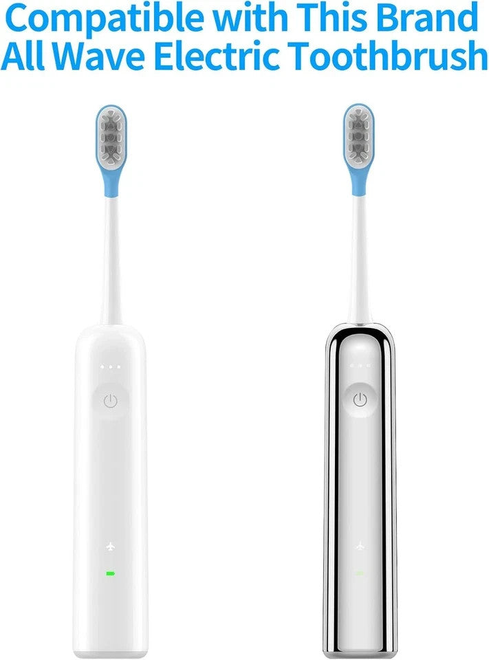 10 Pack Electric Toothbrush Replacement Heads Compatible with Laifen Wave
