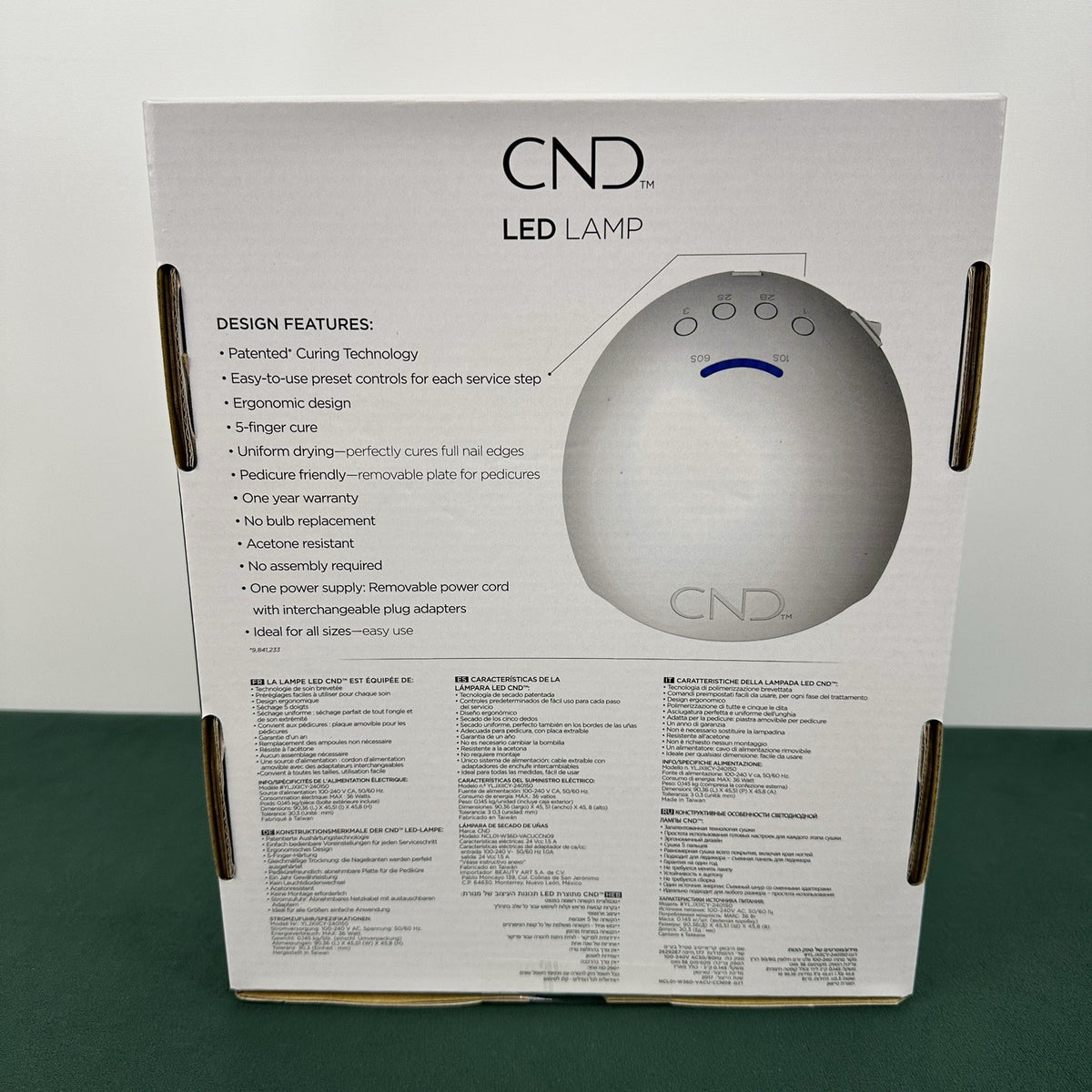 Professional LED Nail Lamp for Gel Nails Curing Technology