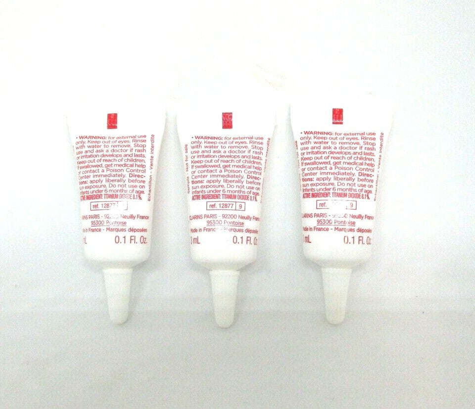 Clarins UV Plus Hp Multi Protection Day Screen SPF 40 - 3 Pack 0.1 oz Each