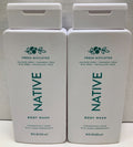 Native Body Wash Limited Edition Fresh Mistletoe 18oz Sulfate-Free 2 Pack