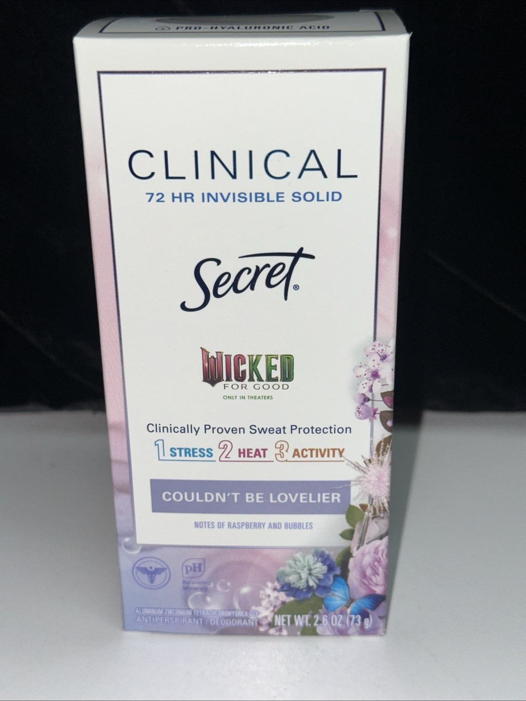 Secret Wicked Secret Clinical Anti-Perspirant Invisible Solid 4-Pack - 2.6oz Each