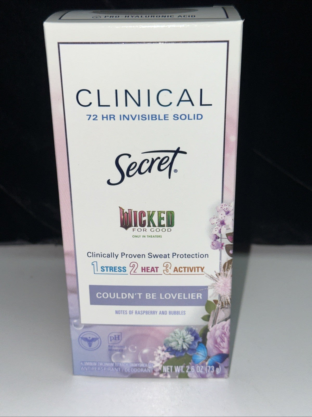 Secret Wicked Secret Clinical Anti-Perspirant Invisible Solid 4-Pack - 2.6oz Each