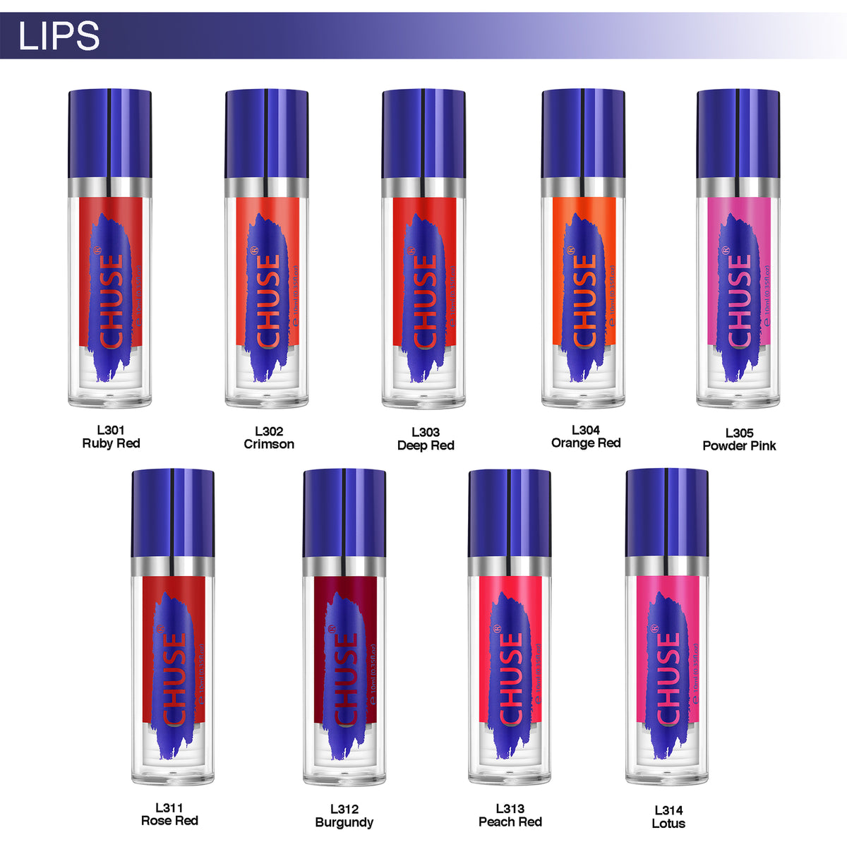 Permanent Makeup Pigment Ink Set for Eyebrow & Lip 10ml – Organic Nano Pigment