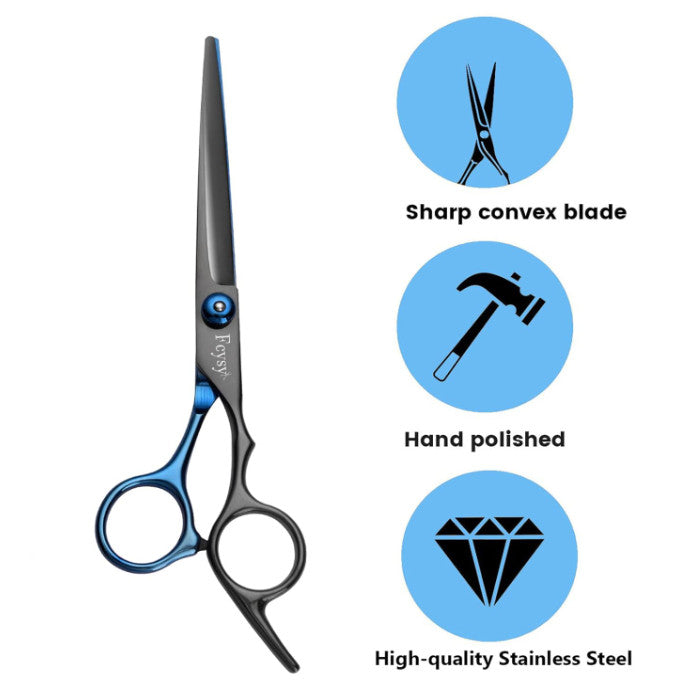 Professional Barber Kit with Scissors Cape and Accessories for Haircutting