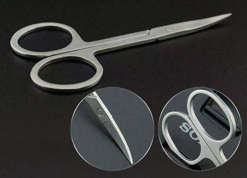 12-Piece Manicure Pedicure Set Stainless Steel Nail Clipper Grooming Kit with Case