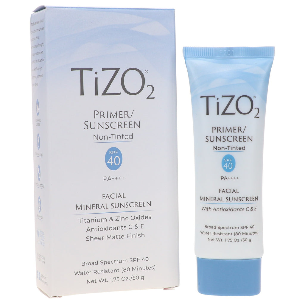 Facial Mineral Sunscreen SPF 40 Water Resistant Primer 1.75 oz