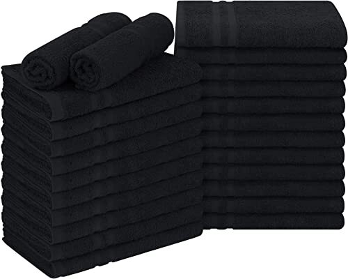 Cotton Bleach-Resistant Salon Towels 16x27 Inches Bulk Pack