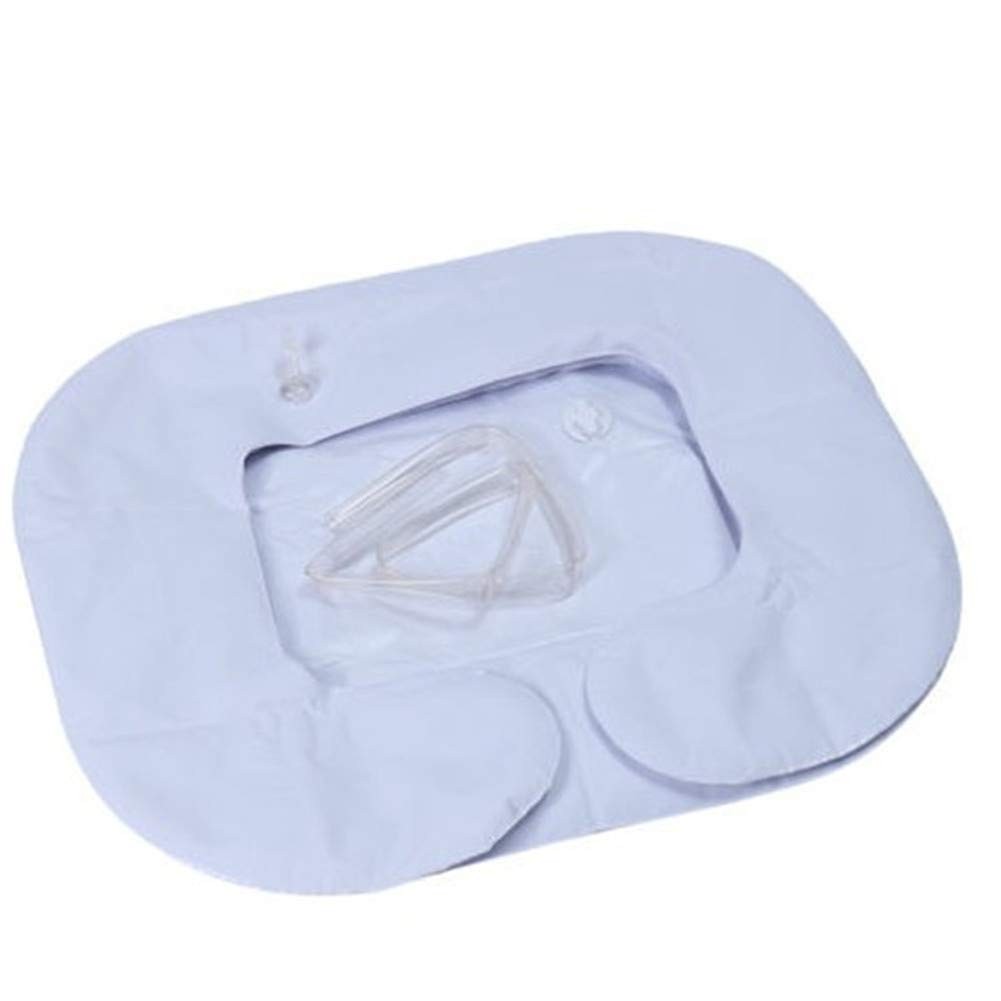 Inflatable Portable Hair Washing Basin with 2 Chambers for Elderly & Camping
