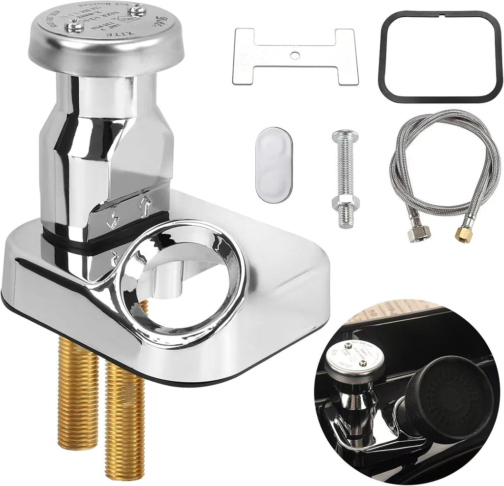 Shampoo Sink Vacuum Breaker Kit for Salon Shampoo Bowls Replacement Parts
