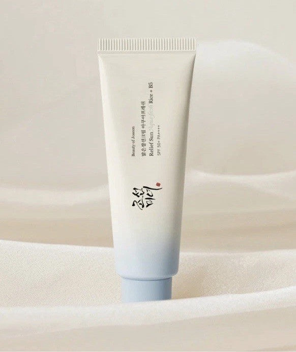 BEAUTY OF JOSEON Relief Sun Aqua Rice + B5 SPF50+ PA++++ 50ml, Broad Spectrum Sun Protection