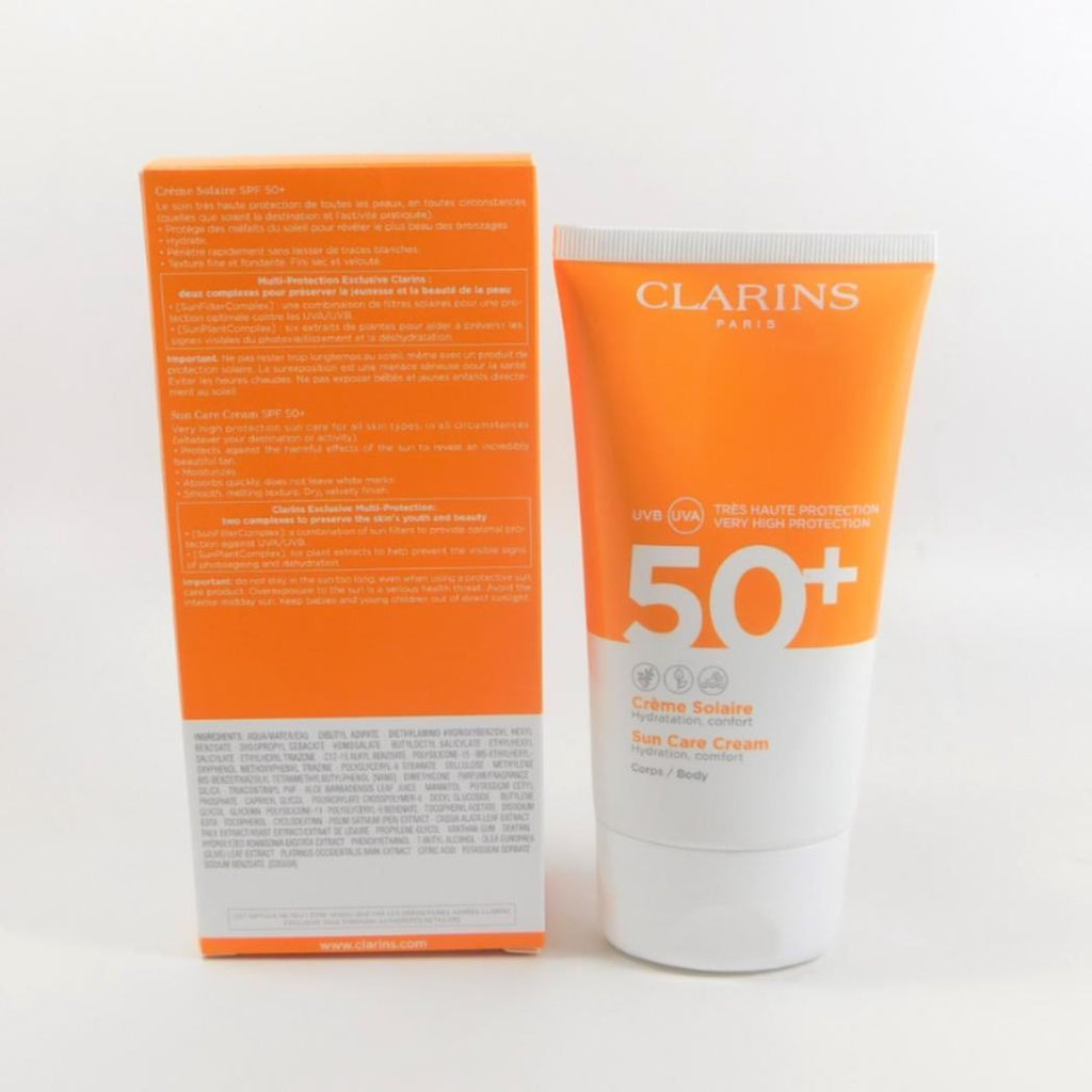 Clarins Sun Care Cream SPF 50+ UVB 5.1oz / 150ml - New in Box