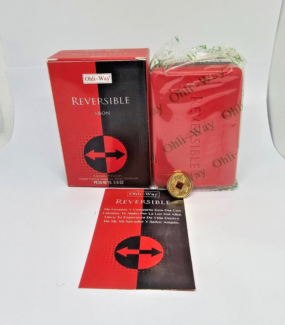 Reversible Purifying Soap with Aromatic Herbs for Negative Energy & Evil Eye