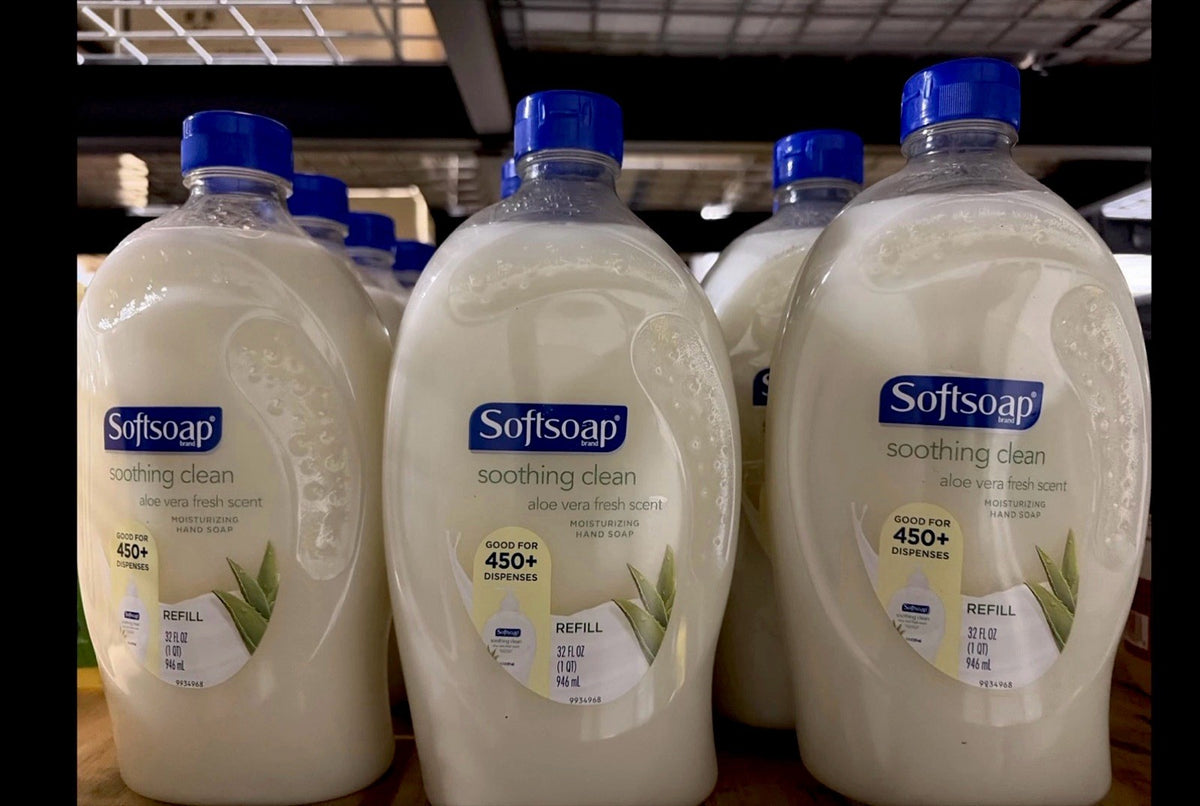 Moisturizing Hand Soap Refill with Aloe Vera - 32 oz, Gentle Cleansing