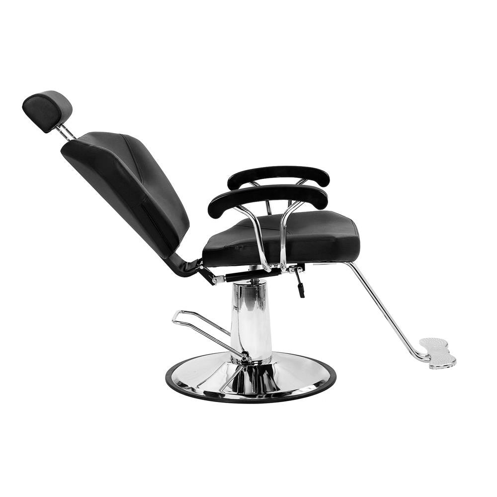 Reclining Barber Chair Hydraulic Salon Chair for Hair Styling Spa