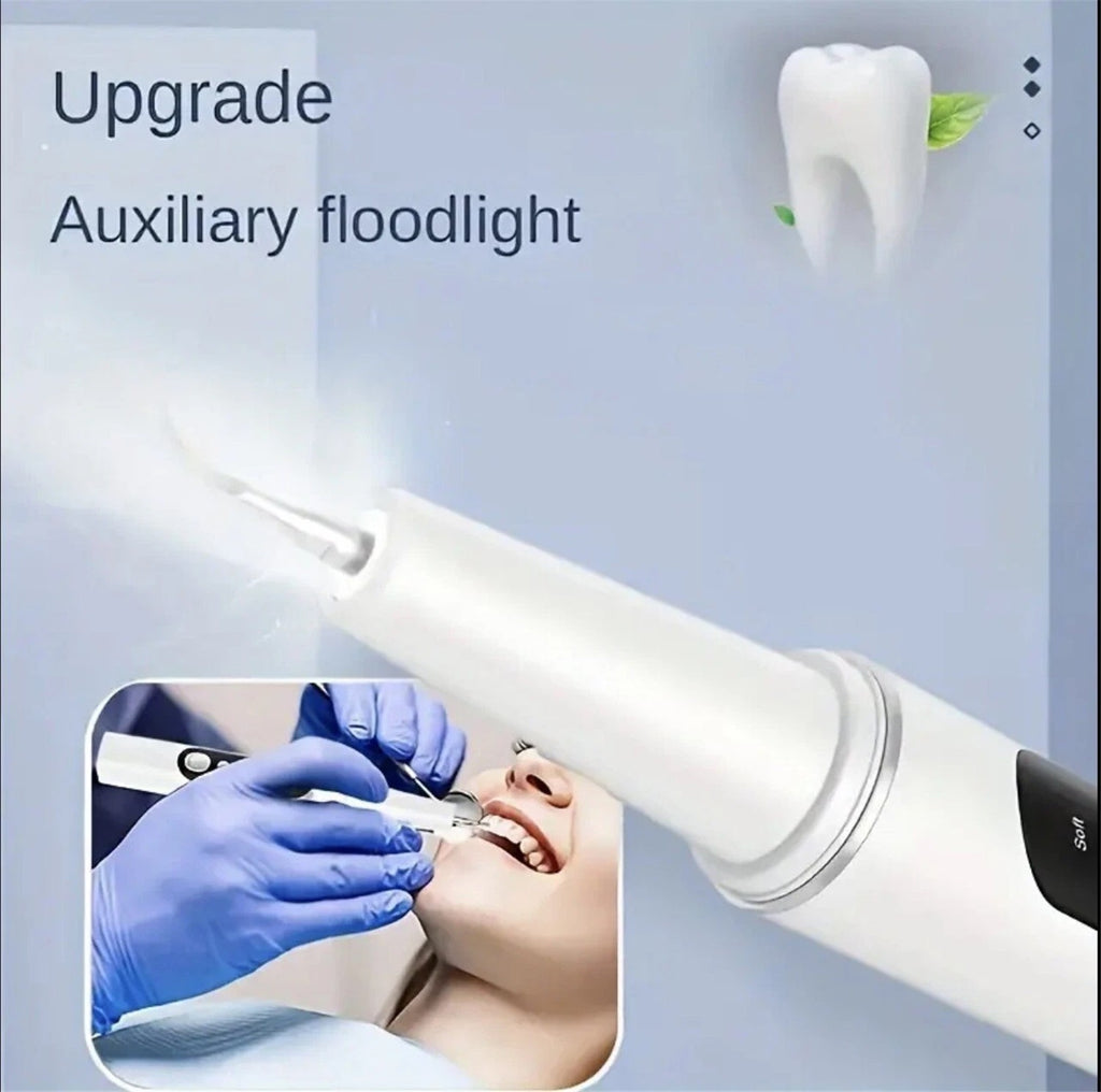 Teeth Plaque Tartar Remover Kit with 5 Speed Modes & Replaceable Heads
