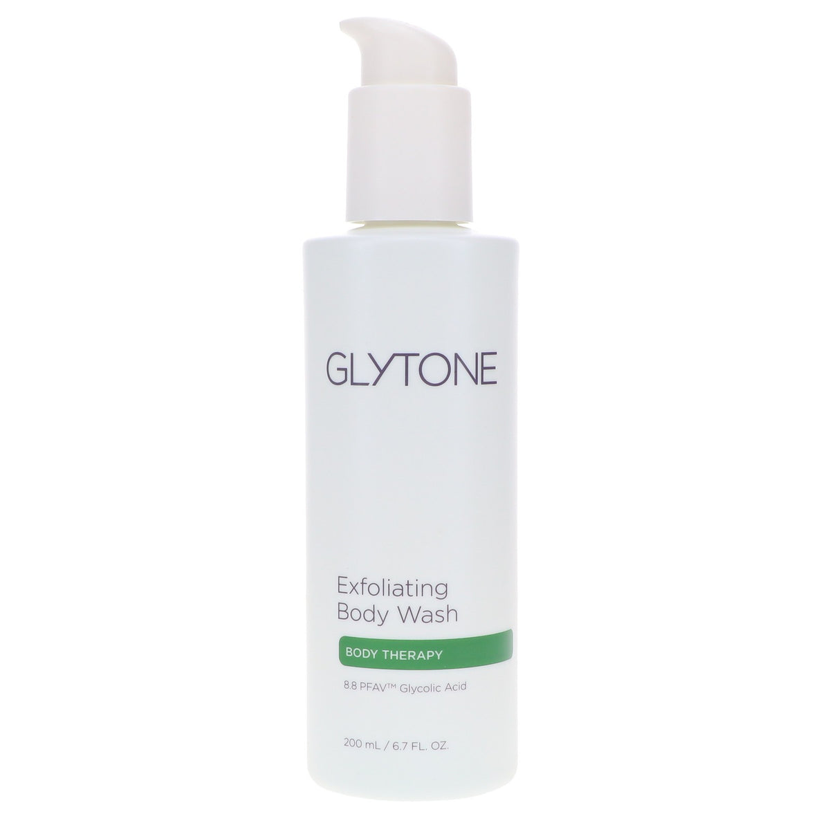 Exfoliating Body Wash with Glycolic Acid – 6.7 oz, Fragrance-Free & Oil-Free