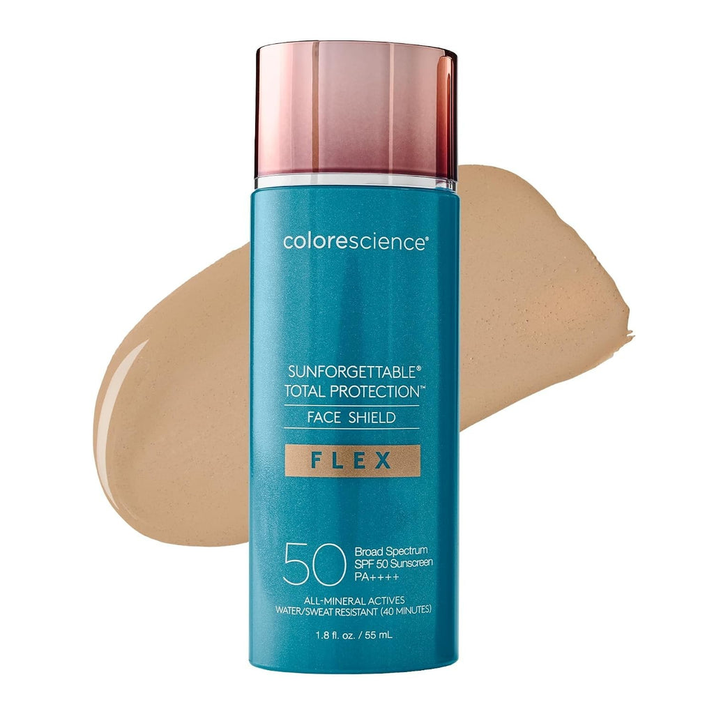 SPF 50 Face Shield with Tone-Adapting Color & Mineral Sunscreen