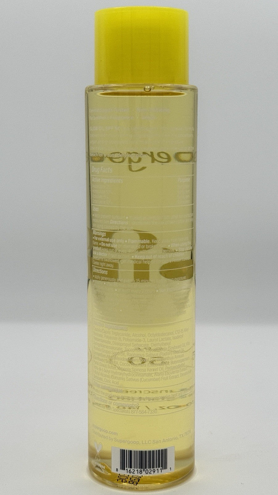 SPF 50 Body Oil with Glow - Hydrating Sun Protection 5 oz