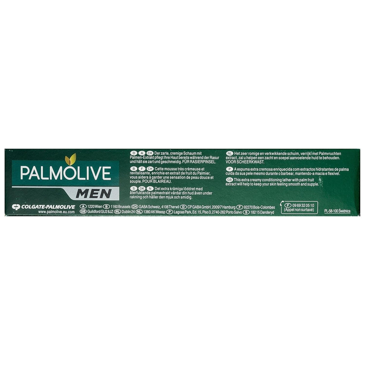 Palmolive Men Classic Coconut Shave Cream 100ml - Sulfate & Paraben Free