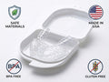 Custom Clear Teeth Retainers Set for Upper & Lower Teeth - Professional Quality