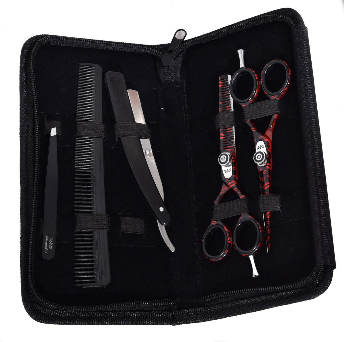 Professional Hair Cutting Scissors 5.5 Inch Barber Shears Styling Tools