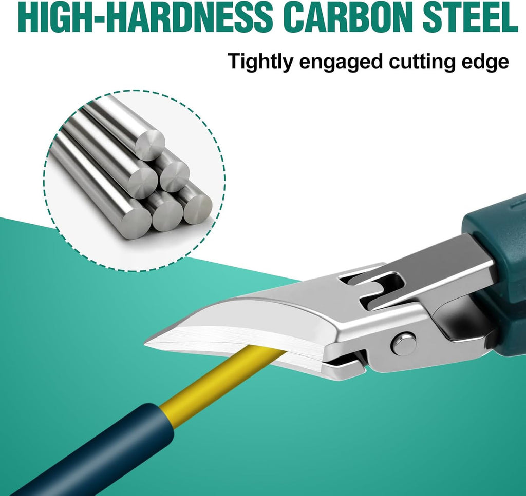 Eagle Beak Nail Clippers Set with Long Handle & Wide Jaw - Manicure Tools