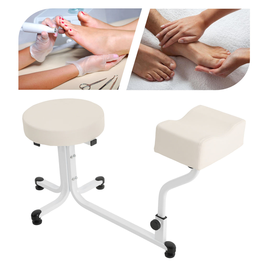 Professional Pedicure Manicure Salon Footrest Stool with Footrest