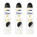 Dove Invisible Dry Antiperspirant Deodorant Spray 150ml 3-Pack No Marks