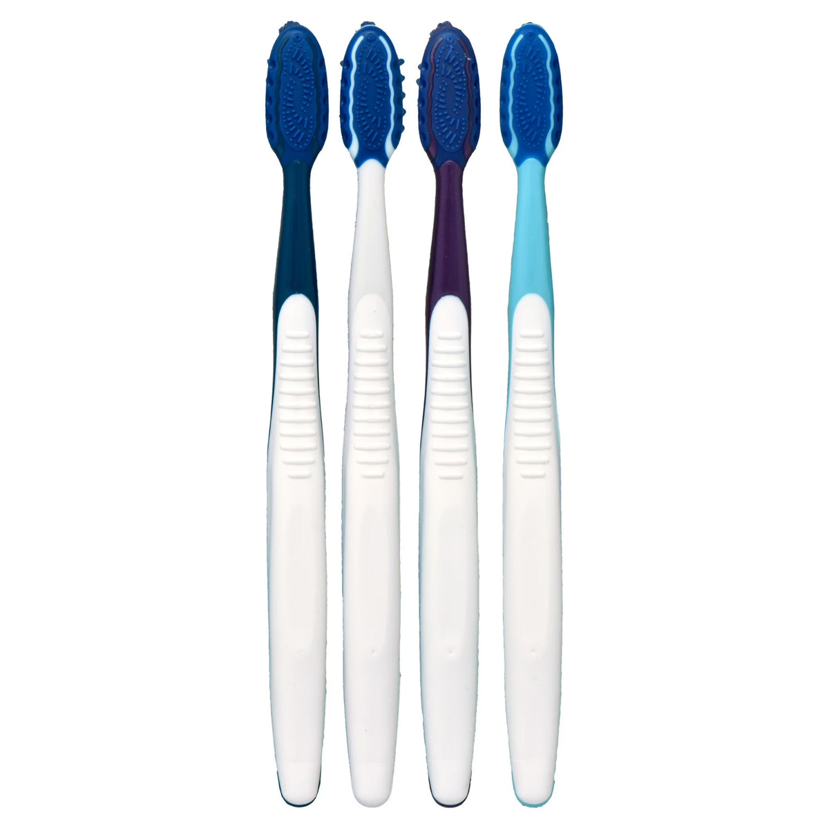 Soft Bristle CrossAction Toothbrushes Pack of 4 for Plaque Removal