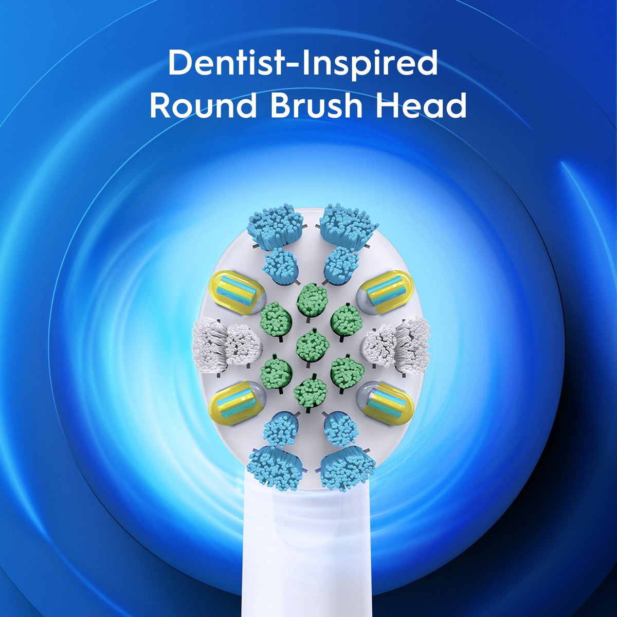 Rechargeable Electric Toothbrush with FlossAction Brush Head - Deep Cleaning
