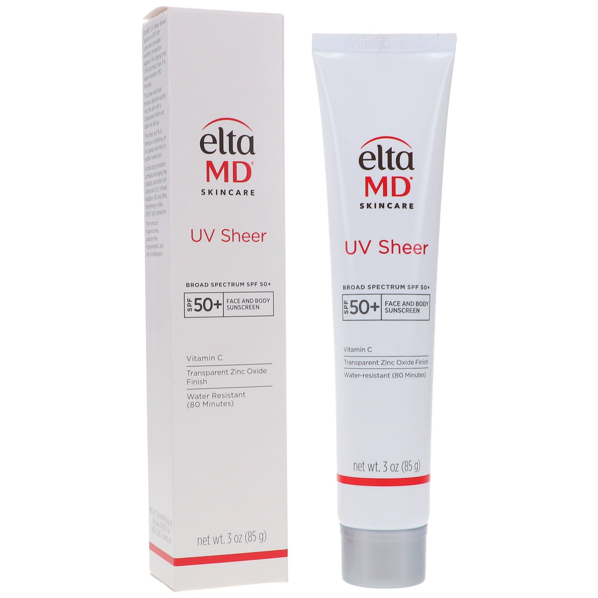 Broad Spectrum SPF 50+ Sunscreen for Face & Body - Water Resistant 3 oz
