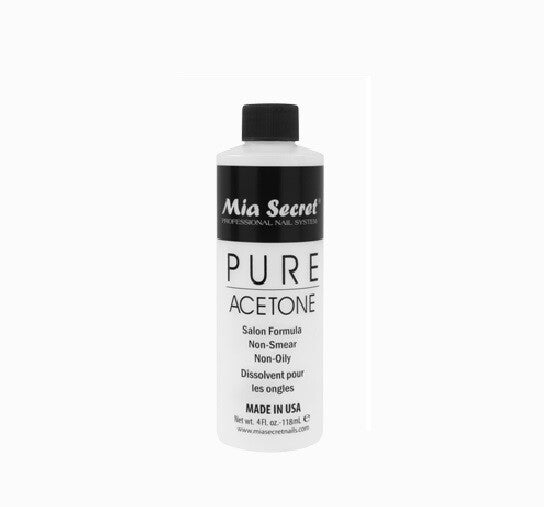 Pure Acetone Nail Polish Remover 4oz - Professional Nail Care