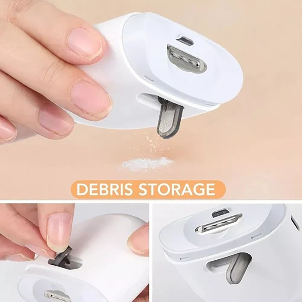 Electric Nail Clipper for Thick Nails - Safe, Rechargeable Trimmer for All Ages